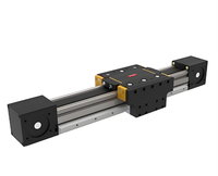 Module linéaire silencieux à courroie, longueur de déplacement personnalisable 40-1200 mm, moteur pas à pas, module linéaire silencieux à haute vitesse pour CNC