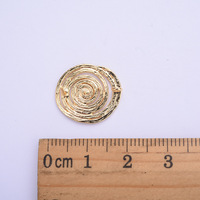 Usine En Gros Bonne Qualité Plaqué Or Aiguille Spirale Moustique Bobine Forme Boucles D'oreilles Goujons pour Femmes Ronde Boucle D'oreille Accessoires