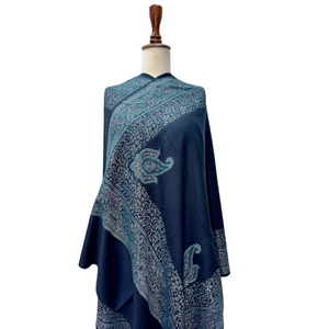 Luxury Jacquard Jamawar Scarves <b>Shawls</b> Elegant Traditional Fashion Wrap Export Quality Custom Factory Wholesale - Product Image 3