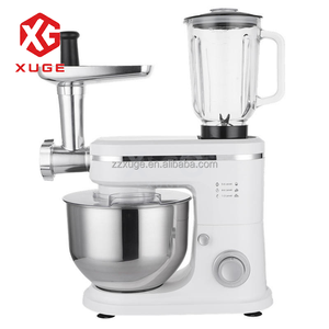 Batidora Eléctrica de Acero Inoxidable para Repostería con Soporte, Gancho Amasador y Carcasa de Plástico, Mezcladora de Alimentos OEM Transfronteriza para Hornear - Product Image 1