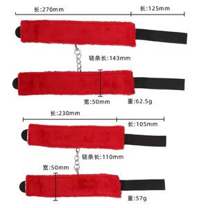 Игрушки SM Toys, 10 шт., БДСМ-аксессуары для бондажа, эротические игрушки: наручники для лодыжек, наручники для рук, ремни, нижнее белье для секс-игр, игрушки для взрослых пар, игрушки для БДСМ. - Product Image 4