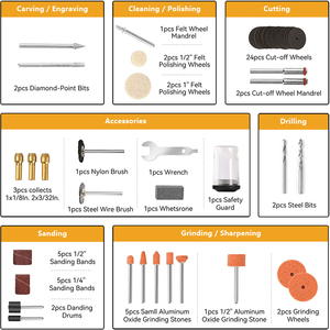 Tùy chỉnh 4V không dây ROTARY công cụ Bộ 62pcs 3-tốc Độ <span class=keywords><strong>Mini</strong></span> Máy xay khắc Nail Pet cắt tỉa worksite kim loại công cụ quay Pin - Product Image 6