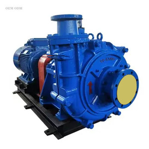 4/6/10 Inch Heavy Duty Mining Centrifugal <b>Pump</b> - Horizontal Sludge <b>Pump</b> for Gold Mining Solid Mud Suction - Product Image 3