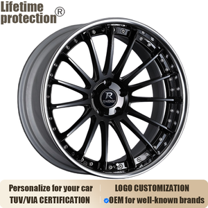 Rines Forjados SSR EXECUTOR CV04 de 3 Piezas, Aleación Personalizada para BMW Serie 3, Audi S4, Lexus, Mercedes-Benz, Toyota, 19-24 Pulgadas, 5x112, 5x120 - Product Image 1
