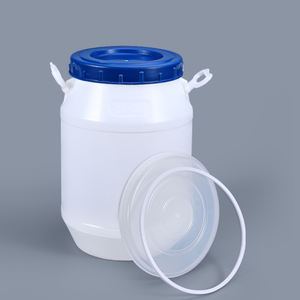 25L 50L 6Gal 13Gal Récipient à céréales haute capacité en HDPE de qualité alimentaire Seau en plastique Baril de nourriture pour chat Dog <span class=keywords><strong>Chow</strong></span> - Product Image 5