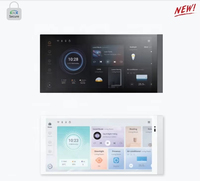 Mehrere Steuerungsoptionen Smart Home Schalter Multifunktionales Touchscreen Zigbee Gateway Wand-Zentralsteuerungspanel mit Gegensprechanlage