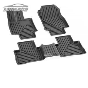 Alfombrillas de Coche 3D TPE Personalizadas para Todo Clima para la Serie 5 <span class=keywords><strong>Ranger</strong></span> 2024, Juego Completo - Product Image 1