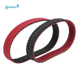 OEM可定制330H耐磨橡胶带环形红色涂层印刷车间硫化传动带 - Product Image 5