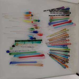 Stylos en verre soufflé de Murano pour <span class=keywords><strong>calligraphie</strong></span> artistique, signature, fleurs, cristaux, encre colorée, coffret cadeau pour étudiants - Product Image 6