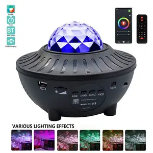 Led Projector Starry Sky Lamp Starry Sky Projector Night Light With Starry Star Water Wave Wave Effect