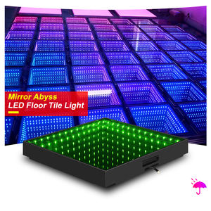 أرضية رقص زجاجية شفافة عالية الجودة من SHTX مع إضاءة LED للأعراس والمناسبات والحفلات والنوادي الليلية، أرضية رقص ثلاثية الأبعاد بتأثير الهاوية - Product Image 1