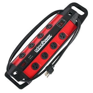 8-插座1至3分离器延长线，带<span class=keywords><strong>USB</strong></span>端口125V SJTW Nema IP56，适用于家庭和办公室 - Product Image 1