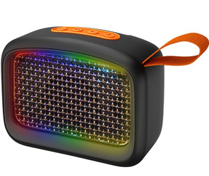 <span class=keywords><strong>2025</strong></span> mới HM-828 thời trang khuếch đại Loa Powered ngoài trời Loa di động loa không dây 8W loa siêu trầm RGB LED chiếu sáng - Product Image 1