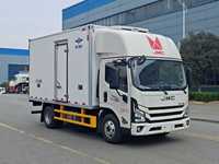 Camion frigorifique de 4,2 tonnes de la marque JMc fabriqué en Chine avec unité de réfrigération Chengli