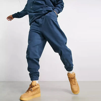 Ensemble sweat à capuche et pantalon de survêtement ample en coton épais 400 g/m² doublé, respirant, écologique, pour homme, haute qualité, vente en gros sur mesure