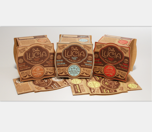 กล่องกระดาษคราฟท์พิมพ์ฉลากตามสั่งสำหรับบรรจุภัณฑ์โยเกิร์ต - Product Image 1