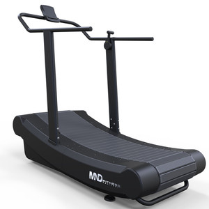 Caminadora Curva Comercial MND-Y600B en Venta, Máquinas de Gimnasio, Rueda para Caminar - Product Image 1