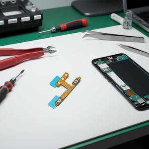 Cable flexible del botón de volumen para Samsung Galaxy A04s A047F modelo 2022, pieza de repuesto - Product Image 3