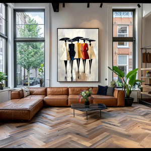 Pinturas Modernas de Naturaleza Muerta, Pintura al Óleo Pintada a Mano sobre Lienzo, Decoración Abstracta Texturizada Moderna para Sala de Estar - Product Image 5