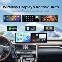 Foforfor Double écran tactile 10,1 pouces Android 15 Radio de navigation GPS pour Lexus RX 2020-2022 avec CarPlay sans fil Android Auto