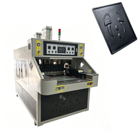 Machine de soudage à table coulissante automatique la plus vendue pour le gaufrage et le façonnage des semelles de chaussures en cuir et des empeignes de sandales