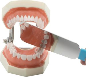 Espejo oclusal reflector intraoral dental con mango azul, espejo reflector intraoral de vidrio chapado en rodio para fotografía oral - Product Image 6