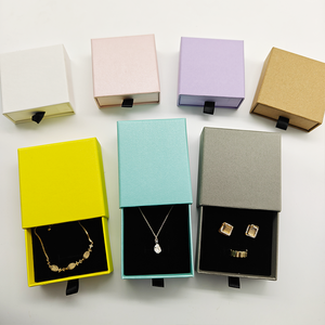 Bespoke Jewelry Set Drawer Box | Rigid Sliding Paper Case | Sustainable Maker - Product Image 2