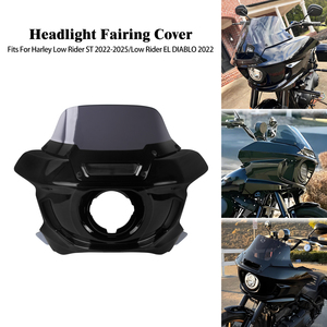 Xe máy Đèn pha fairing núi Khung kính chắn gió Tương thích với Dyna Softail thấp Rider 2006-2025 - Product Image 2