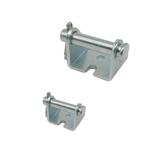 Support de montage personnalisé en acier au carbone zingué pour automatisations progressives d'actionneurs linéaires - Product Image 5