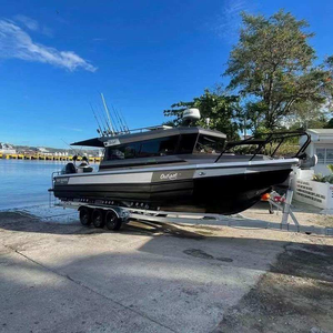 Nouveau bateau de pêche en aluminium avec cabine et moteur hors-bord <span class=keywords><strong>Gospel</strong></span> 9m Offshore Easycraft à vendre - Product Image 5