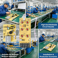 Kit de Control Principal de PCB Completo y Duradero AM-Q3-SMT, Anti-Sobretensión de 2KV, 1800-2200W, Repuestos para Cocina Infrarroja