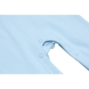 Özelleştirilmiş 0-24M pamuk bebek giysileri örme bebek tulum katlayın el uzun kollu uzun kollu tulum bebek - Product Image 5