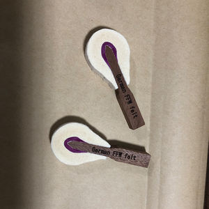 Tête de marteau de piano droite en feutre allemand FFW en bois d'acajou personnalisée - Product Image 3