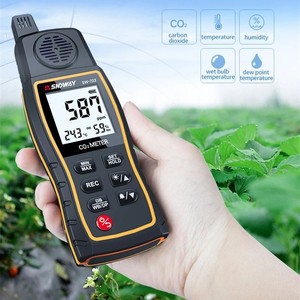 Détecteur de gaz SNDWAY SW-723, moniteur de dioxyde de carbone CO2, alarme, capteur 9999 PPM, testeur professionnel, appareil de mesure - Product Image 4