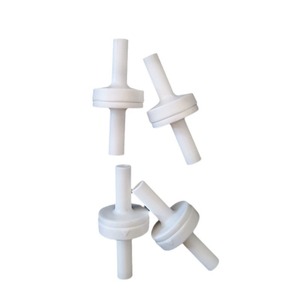 วาล์วตรวจสอบแบบทรงกระบอกตรงทำจากพลาสติกเกรดอาหาร พร้อมไดอะแฟรมยางฟลูออโร สำหรับสื่อที่เป็นกรดอ่อนและเป็นด่าง - Product Image 1