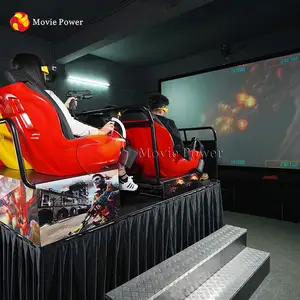 รับเงิน7d Simulator Cinema Seat Interactive 5d เครื่องวิดีโอเกม