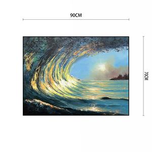 <span class=keywords><strong>Darling</strong></span> DRZ94Personnaliser Moderne Abstrait Paysage Toile Peintures Mur Art À La Main 3D Peinture À L'huile sur Toile Oeuvres pour Hôtel - Product Image 3