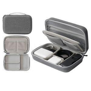 Sac de rangement numérique EVA, étui de voyage pour appareils électroniques, sac de rangement à compartiments, sac organisateur de câbles électroniques - Product Image 1
