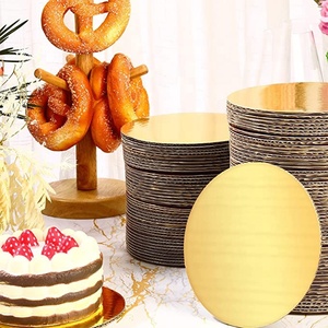 Vàng cakeboard Vòng 10inch 12inch cơ sở bảng bánh khay dùng một lần mỡ bằng chứng bánh cakeboard cơ sở Sliver Rose Gold cho bánh - Product Image 5
