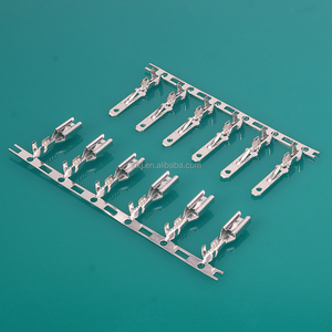 <span class=keywords><strong>2</strong></span>.8/6.3 ô tô Nam/Nữ Docking thiết bị đầu cuối Adapter IP20 50V Nylon nhà ở 10A Đánh giá hiện tại dây khai thác kết nối <span class=keywords><strong>Brass</strong></span> - Product Image 2