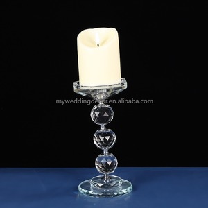 Cloche en verre moderne de haute qualité pour décoration de mariage, base en bois noir brûlé, gaufrage, H-7\" H-11\" 15\" D-7\" - Product Image 5