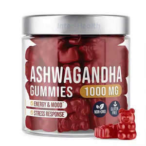 Gummies à l'ashwagandha ASAP OEM, véganes, extrait de racine d'ashwagandha, complément alimentaire pour l'humeur et le sommeil, sans sucre, gummies à l'ashwagandha - Product Image 1