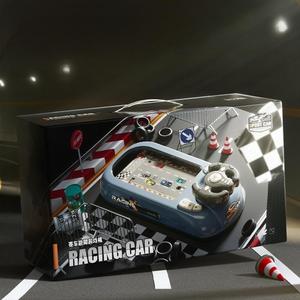 Jeu d'aventure de course interactif éducatif pour enfants, jouet éducatif pour enfants avec volant multi-modes électrique - Product Image 2