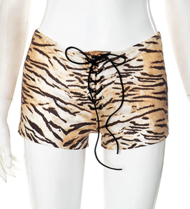 Nuovo Set Due Pezzi Y2K Peeqi: Canotta Stampata in Cotone e Pantaloncini Leopardati, Casual e Sexy, <span class=keywords><strong>Moda</strong></span> Streetwear per Donne - Product Image 3