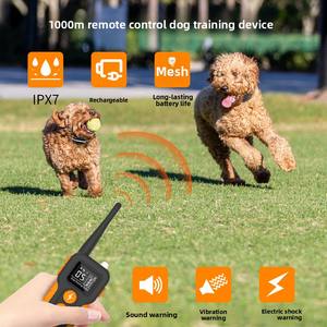 Collar Antiladridos Inteligente con Control Remoto, Plástico Impermeable IP67, Batería de Más de 20h, Ecológico para Control de Ladridos en Perros Pequeños/Medianos/Grandes - Product Image 4