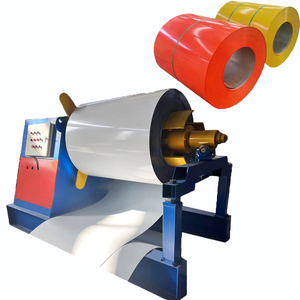 Desbobinadora Hidráulica de Bobinas de Acero Totalmente Automática, Máquina Desbobinadora Automática de Láminas Metálicas de 5 Toneladas en Venta - Product Image 2