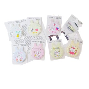 Cartoon Portable <b>Makeup</b> <b>Mirror</b> Round Folding Handheld Cute Stand <b>Mirror</b> For Travel And Daily Use - Product Image 1