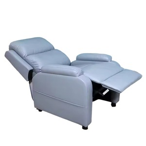 Sillón de cuero moderno para sala de estar, sillón <span class=keywords><strong>reclinable</strong></span> individual, rueda de gravedad cero, silla de sofá eléctrica inteligente Vip Rocker - Product Image 5