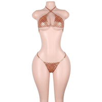 Vêtements de danse exotiques : Ensembles de lingerie, soutiens-gorge à lacets, bikinis string, tenues holographiques pour festivals, raves et clubs - Soldes et liquidation