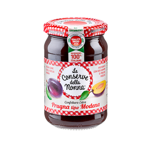 Marmellata di Prugne di Modena - 340g X 12 Pezzi, Deliziose Conserve dalla Cucina della Nonna - Product Image 1